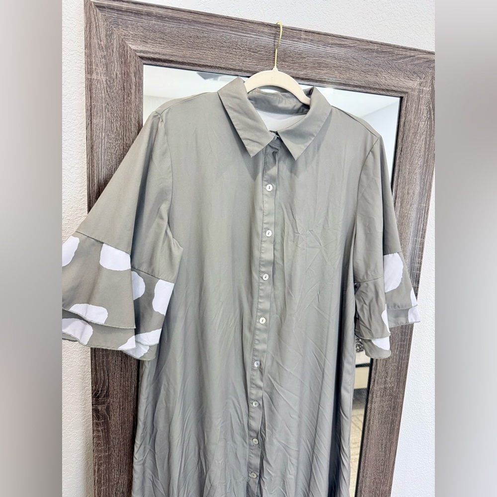 Button-Up Dress